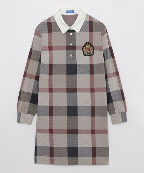 BLUE LABEL / BLACK LABEL CRESTBRIDGE / ブルーレーベル / ブラックレーベル・クレストブリッジ  ドレス | クレストブリッジチェックジャカードジャージードレス | 詳細24