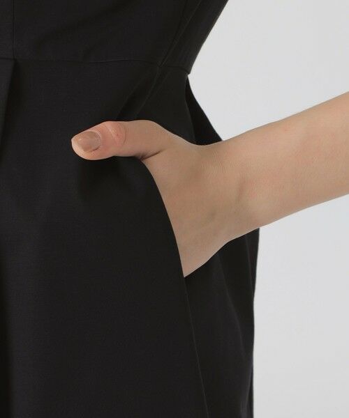 BLUE LABEL / BLACK LABEL CRESTBRIDGE / ブルーレーベル / ブラックレーベル・クレストブリッジ  ドレス | ピマコットンプレーティング天竺パーシャルチェックドレス | 詳細7