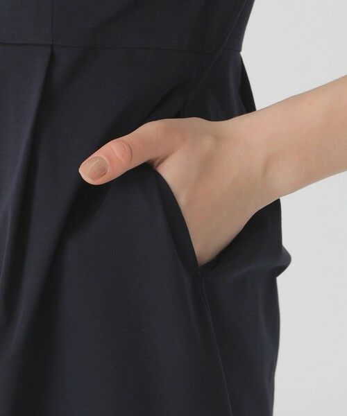 BLUE LABEL / BLACK LABEL CRESTBRIDGE / ブルーレーベル / ブラックレーベル・クレストブリッジ  ドレス | ピマコットンプレーティング天竺パーシャルチェックドレス | 詳細16