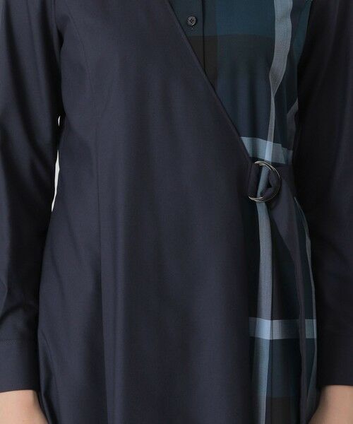 BLUE LABEL / BLACK LABEL CRESTBRIDGE / ブルーレーベル / ブラックレーベル・クレストブリッジ  ドレス | パーシャルクレストブリッジチェックドレス | 詳細3