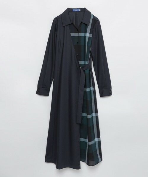 BLUE LABEL / BLACK LABEL CRESTBRIDGE / ブルーレーベル / ブラックレーベル・クレストブリッジ  ドレス | パーシャルクレストブリッジチェックドレス | 詳細5