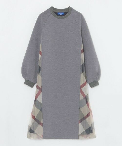 BLUE LABEL / BLACK LABEL CRESTBRIDGE / ブルーレーベル / ブラックレーベル・クレストブリッジ  ドレス | 【限定カラーあり】チェックプリーツコンビジャージードレス | 詳細4