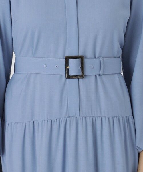 BLUE LABEL / BLACK LABEL CRESTBRIDGE / ブルーレーベル / ブラックレーベル・クレストブリッジ ドレス | 【取扱店舗限定】ウールツイルティアードドレス | 詳細4