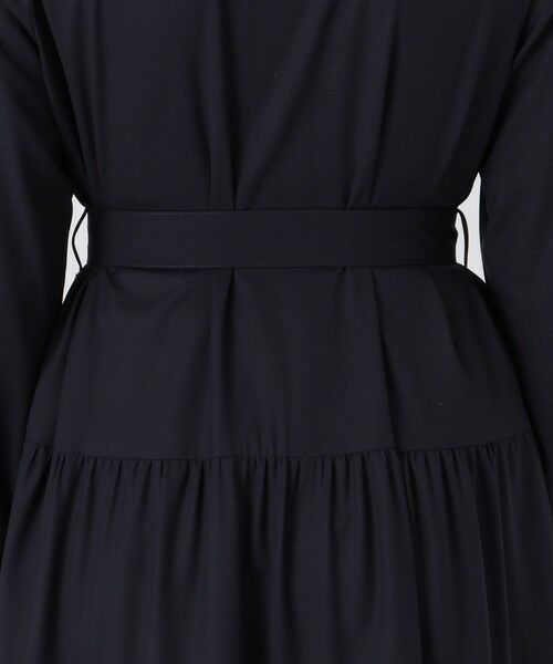 BLUE LABEL / BLACK LABEL CRESTBRIDGE / ブルーレーベル / ブラックレーベル・クレストブリッジ ドレス | 【取扱店舗限定】ウールツイルティアードドレス | 詳細14
