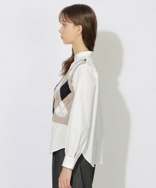 BLUE LABEL / BLACK LABEL CRESTBRIDGE / ブルーレーベル / ブラックレーベル・クレストブリッジ  シャツ・ブラウス | 【WEB限定カラーあり】ベストコンビブラウス | 詳細2