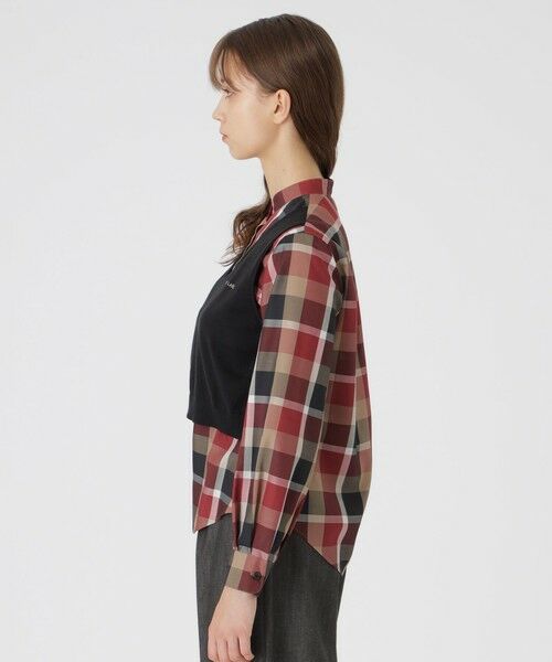 BLUE LABEL / BLACK LABEL CRESTBRIDGE / ブルーレーベル / ブラックレーベル・クレストブリッジ  シャツ・ブラウス | 【WEB限定カラーあり】ベストコンビブラウス | 詳細7