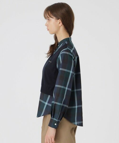 BLUE LABEL / BLACK LABEL CRESTBRIDGE / ブルーレーベル / ブラックレーベル・クレストブリッジ  シャツ・ブラウス | 【WEB限定カラーあり】ベストコンビブラウス | 詳細12