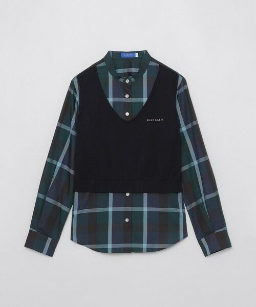 BLUE LABEL / BLACK LABEL CRESTBRIDGE / ブルーレーベル / ブラックレーベル・クレストブリッジ  シャツ・ブラウス | 【WEB限定カラーあり】ベストコンビブラウス | 詳細15