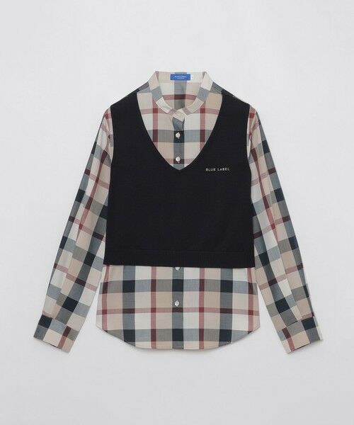 BLUE LABEL / BLACK LABEL CRESTBRIDGE / ブルーレーベル / ブラックレーベル・クレストブリッジ  シャツ・ブラウス | 【WEB限定カラーあり】ベストコンビブラウス | 詳細20
