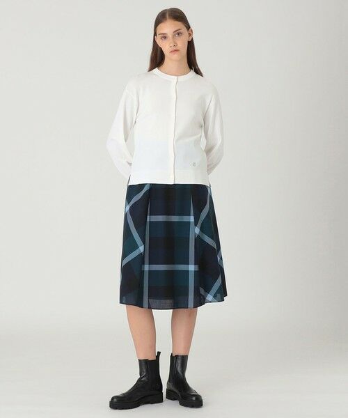 BLUE LABEL / BLACK LABEL CRESTBRIDGE / ブルーレーベル / ブラックレーベル・クレストブリッジ  ニット・セーター | ドライレーヨンストレッチカーディガン | 詳細1