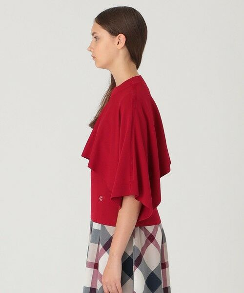 BLUE LABEL / BLACK LABEL CRESTBRIDGE / ブルーレーベル / ブラックレーベル・クレストブリッジ  ニット・セーター | ドライレーヨンストレッチケープ付きニット | 詳細2