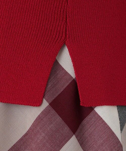 BLUE LABEL / BLACK LABEL CRESTBRIDGE / ブルーレーベル / ブラックレーベル・クレストブリッジ  ニット・セーター | ドライレーヨンストレッチケープ付きニット | 詳細4