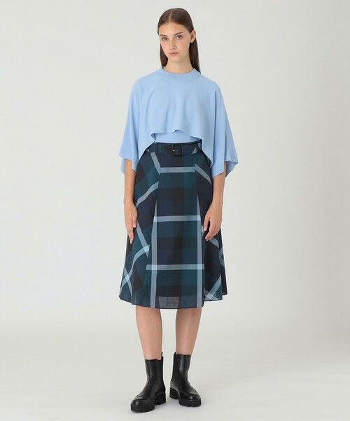 BLUE LABEL / BLACK LABEL CRESTBRIDGE / ブルーレーベル / ブラックレーベル・クレストブリッジ  ニット・セーター | ドライレーヨンストレッチケープ付きニット | 詳細10