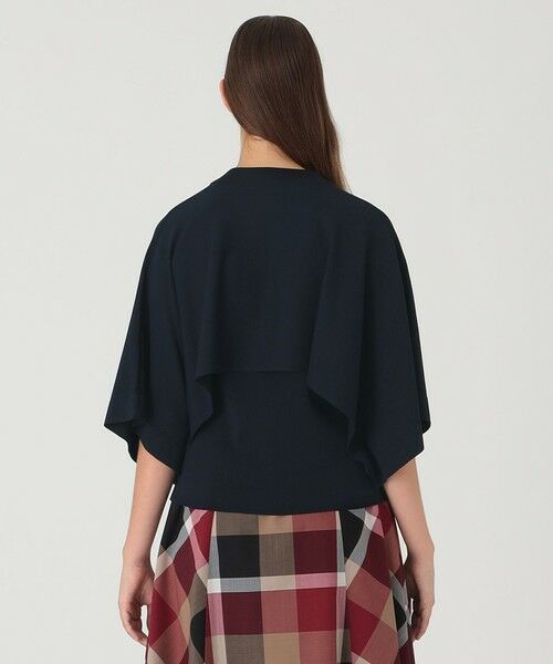 BLUE LABEL / BLACK LABEL CRESTBRIDGE / ブルーレーベル / ブラックレーベル・クレストブリッジ  ニット・セーター | ドライレーヨンストレッチケープ付きニット | 詳細21