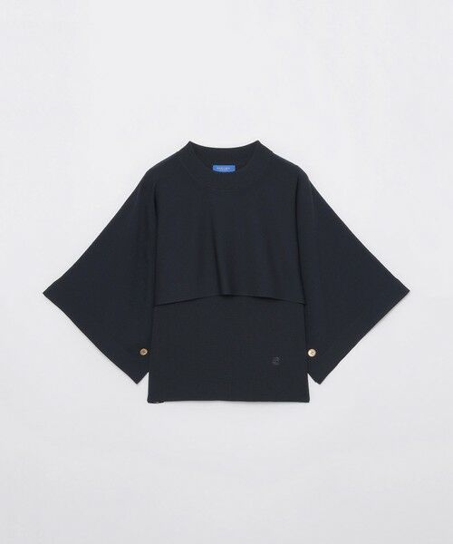 BLUE LABEL / BLACK LABEL CRESTBRIDGE / ブルーレーベル / ブラックレーベル・クレストブリッジ  ニット・セーター | ドライレーヨンストレッチケープ付きニット | 詳細27