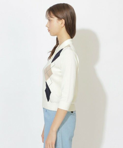 BLUE LABEL / BLACK LABEL CRESTBRIDGE / ブルーレーベル / ブラックレーベル・クレストブリッジ  ニット・セーター | 【WEB限定】コットンブレンドアーガイルニット | 詳細2