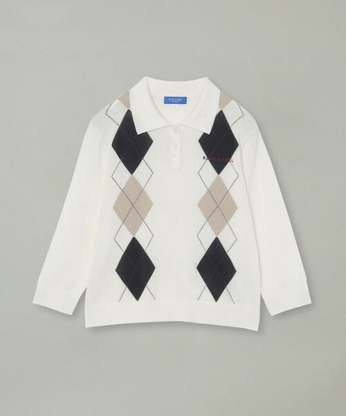 BLUE LABEL / BLACK LABEL CRESTBRIDGE / ブルーレーベル / ブラックレーベル・クレストブリッジ  ニット・セーター | 【WEB限定】コットンブレンドアーガイルニット | 詳細6