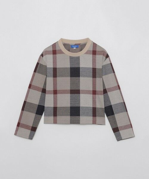 BLUE LABEL / BLACK LABEL CRESTBRIDGE / ブルーレーベル / ブラックレーベル・クレストブリッジ  カットソー | クレストブリッジチェックジャカードジャージープルオーバー | 詳細12