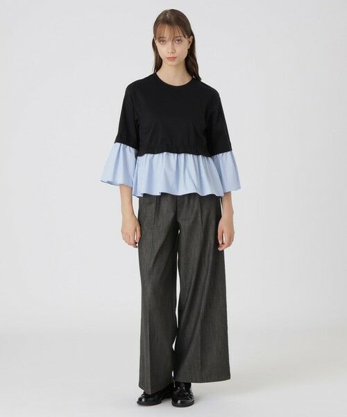 BLUE LABEL / BLACK LABEL CRESTBRIDGE / ブルーレーベル / ブラックレーベル・クレストブリッジ  カットソー | フリルポンチトップス | 詳細1