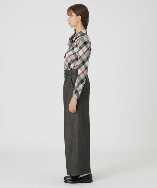 BLUE LABEL / BLACK LABEL CRESTBRIDGE / ブルーレーベル / ブラックレーベル・クレストブリッジ その他パンツ | ハイウエストワイドパンツ | 詳細2