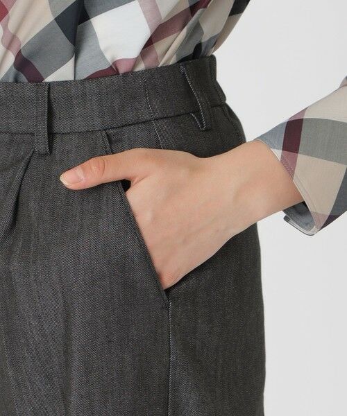 BLUE LABEL / BLACK LABEL CRESTBRIDGE / ブルーレーベル / ブラックレーベル・クレストブリッジ その他パンツ | ハイウエストワイドパンツ | 詳細6