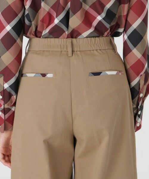 BLUE LABEL / BLACK LABEL CRESTBRIDGE / ブルーレーベル / ブラックレーベル・クレストブリッジ その他パンツ | ハイウエストワイドパンツ | 詳細12