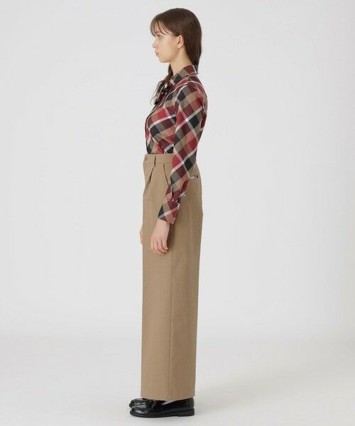 BLUE LABEL / BLACK LABEL CRESTBRIDGE / ブルーレーベル / ブラックレーベル・クレストブリッジ その他パンツ | ハイウエストワイドパンツ | 詳細9