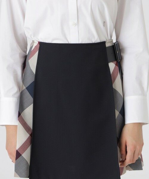 BLUE LABEL / BLACK LABEL CRESTBRIDGE / ブルーレーベル / ブラックレーベル・クレストブリッジ  ミニ・ひざ丈スカート | サイドチェックミニスカート | 詳細11
