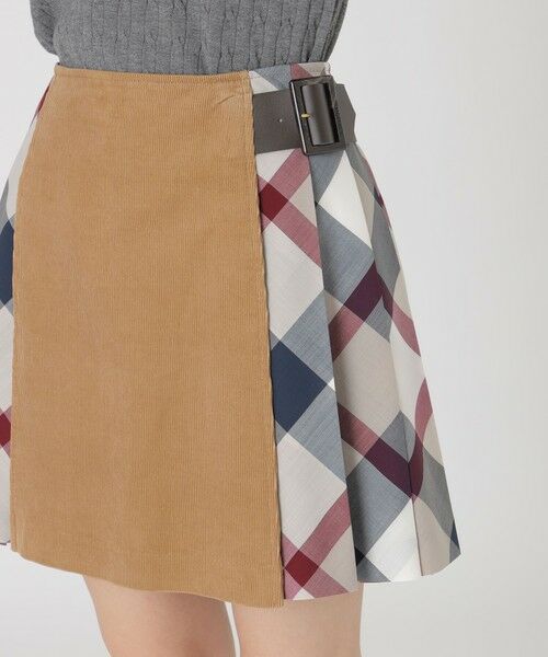 BLUE LABEL / BLACK LABEL CRESTBRIDGE / ブルーレーベル / ブラックレーベル・クレストブリッジ  ミニ・ひざ丈スカート | サイドチェックミニスカート | 詳細20