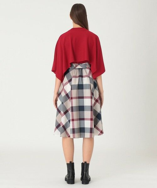 BLUE LABEL / BLACK LABEL CRESTBRIDGE / ブルーレーベル / ブラックレーベル・クレストブリッジ  ミニ・ひざ丈スカート | クレストブリッジチェックウールポリエステルフレアスカート | 詳細17