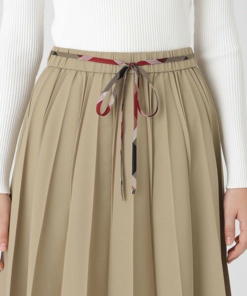 BLUE LABEL / BLACK LABEL CRESTBRIDGE / ブルーレーベル / ブラックレーベル・クレストブリッジ  ミニ・ひざ丈スカート | チノライクプリーツスカート | 詳細11