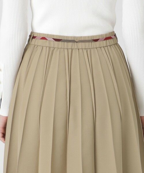 BLUE LABEL / BLACK LABEL CRESTBRIDGE / ブルーレーベル / ブラックレーベル・クレストブリッジ  ミニ・ひざ丈スカート | チノライクプリーツスカート | 詳細12