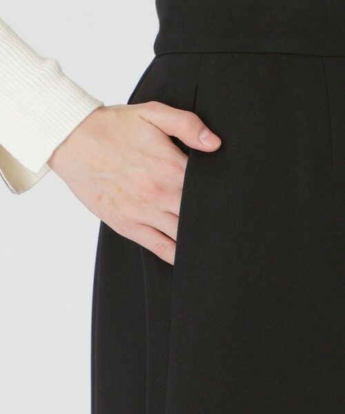 BLUE LABEL / BLACK LABEL CRESTBRIDGE / ブルーレーベル / ブラックレーベル・クレストブリッジ  ミニ・ひざ丈スカート | ウールライクツイルパーシャルチェックスカート | 詳細6