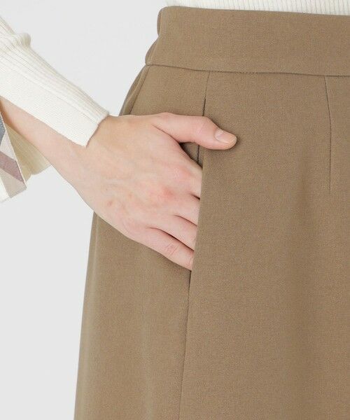 BLUE LABEL / BLACK LABEL CRESTBRIDGE / ブルーレーベル / ブラックレーベル・クレストブリッジ  ミニ・ひざ丈スカート | ウールライクツイルパーシャルチェックスカート | 詳細13