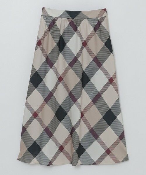BLUE LABEL / BLACK LABEL CRESTBRIDGE / ブルーレーベル / ブラックレーベル・クレストブリッジ  ミニ・ひざ丈スカート | 【取扱店舗限定】クレストブリッジチェックサテンプリントスカート | 詳細16