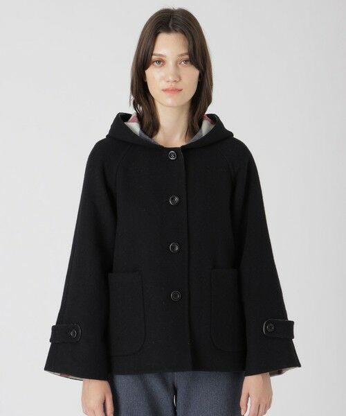 BLUE LABEL / BLACK LABEL CRESTBRIDGE / ブルーレーベル / ブラックレーベル・クレストブリッジ  その他アウター | 【一部店舗限定】クレストブリッジチェックリバーシブルコート | 詳細12