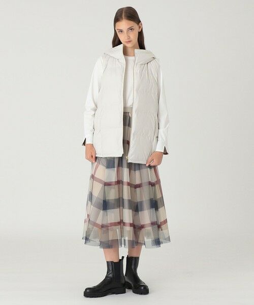 BLUE LABEL / BLACK LABEL CRESTBRIDGE / ブルーレーベル / ブラックレーベル・クレストブリッジ その他アウター | 【一部店舗限定】マットタフタダウンベスト | 詳細1