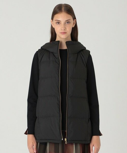 BLUE LABEL / BLACK LABEL CRESTBRIDGE / ブルーレーベル / ブラックレーベル・クレストブリッジ その他アウター | 【一部店舗限定】マットタフタダウンベスト(ブラック)