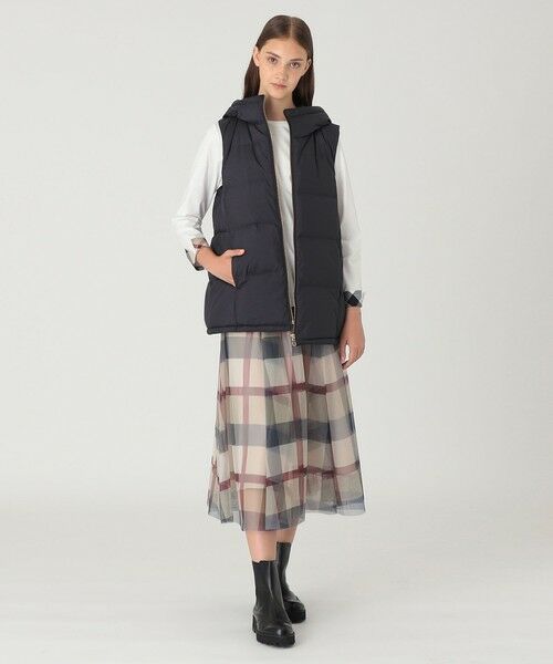 BLUE LABEL / BLACK LABEL CRESTBRIDGE / ブルーレーベル / ブラックレーベル・クレストブリッジ その他アウター | 【一部店舗限定】マットタフタダウンベスト | 詳細17