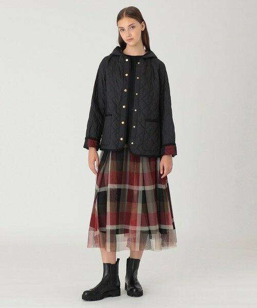 BLUE LABEL / BLACK LABEL CRESTBRIDGE / ブルーレーベル / ブラックレーベル・クレストブリッジ  その他アウター | 【一部店舗限定】クレストブリッジチェックキルティングショートコート | 詳細1