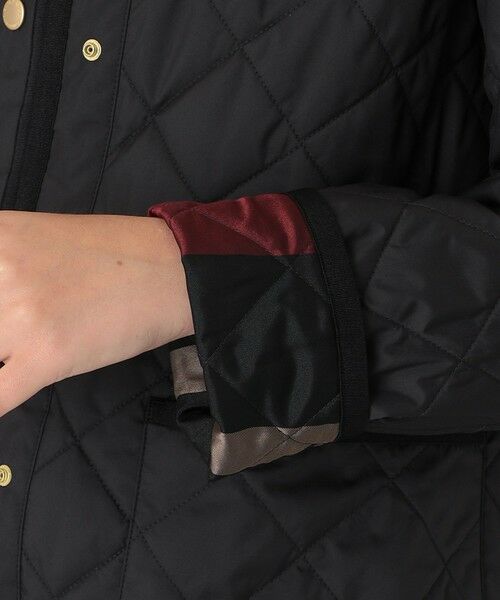 BLUE LABEL / BLACK LABEL CRESTBRIDGE / ブルーレーベル / ブラックレーベル・クレストブリッジ  その他アウター | 【一部店舗限定】クレストブリッジチェックキルティングショートコート | 詳細6