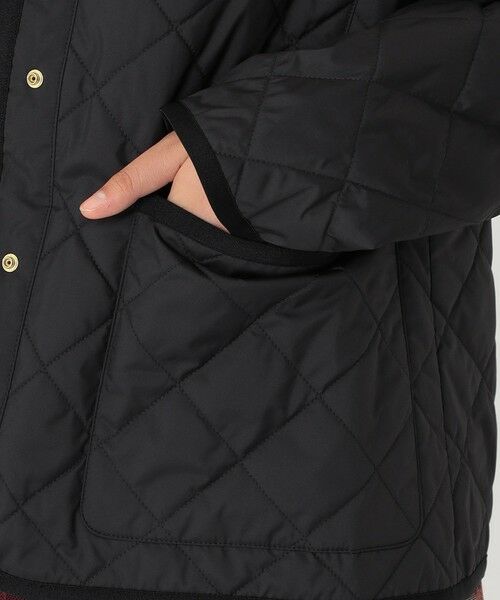 BLUE LABEL / BLACK LABEL CRESTBRIDGE / ブルーレーベル / ブラックレーベル・クレストブリッジ  その他アウター | 【一部店舗限定】クレストブリッジチェックキルティングショートコート | 詳細7
