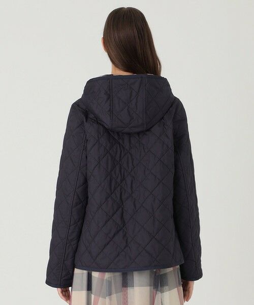 BLUE LABEL / BLACK LABEL CRESTBRIDGE / ブルーレーベル / ブラックレーベル・クレストブリッジ  その他アウター | 【一部店舗限定】クレストブリッジチェックキルティングショートコート | 詳細13