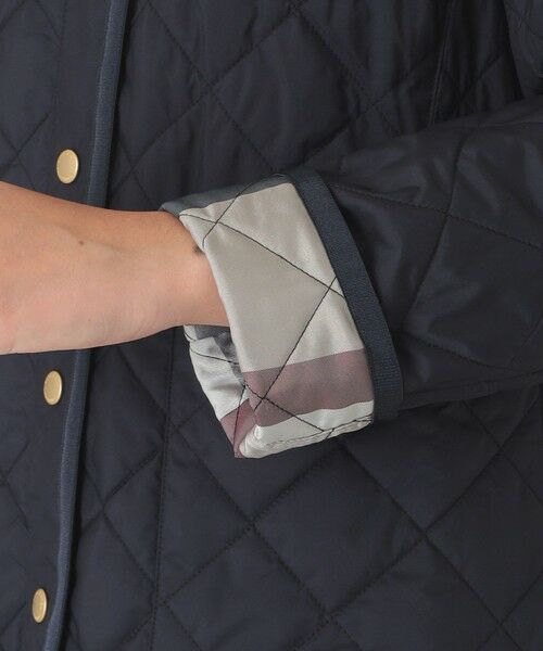 BLUE LABEL / BLACK LABEL CRESTBRIDGE / ブルーレーベル / ブラックレーベル・クレストブリッジ  その他アウター | 【一部店舗限定】クレストブリッジチェックキルティングショートコート | 詳細15