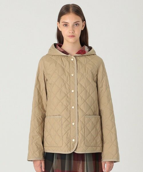 BLUE LABEL / BLACK LABEL CRESTBRIDGE / ブルーレーベル / ブラックレーベル・クレストブリッジ  その他アウター | 【一部店舗限定】クレストブリッジチェックキルティングショートコート | 詳細20