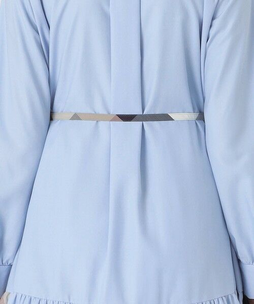 BLUE LABEL / BLACK LABEL CRESTBRIDGE / ブルーレーベル / ブラックレーベル・クレストブリッジ  ドレス | 【一部店舗限定】コットンライクナチュラルローンシャツドレス | 詳細5