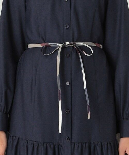 BLUE LABEL / BLACK LABEL CRESTBRIDGE / ブルーレーベル / ブラックレーベル・クレストブリッジ  ドレス | 【一部店舗限定】コットンライクナチュラルローンシャツドレス | 詳細10