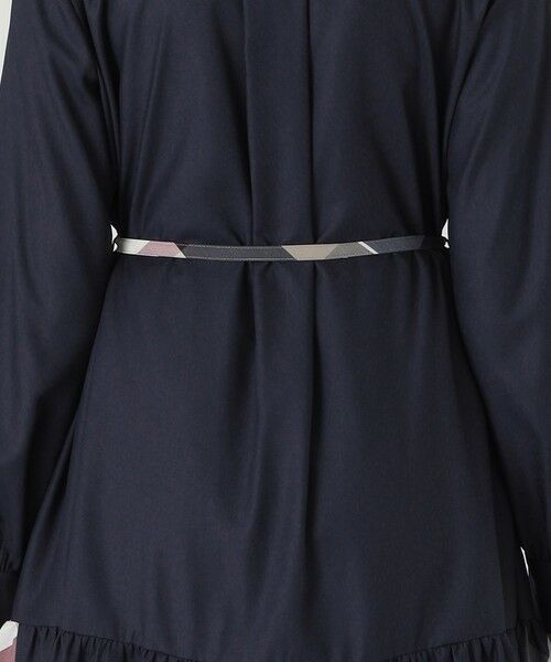 BLUE LABEL / BLACK LABEL CRESTBRIDGE / ブルーレーベル / ブラックレーベル・クレストブリッジ  ドレス | 【一部店舗限定】コットンライクナチュラルローンシャツドレス | 詳細11