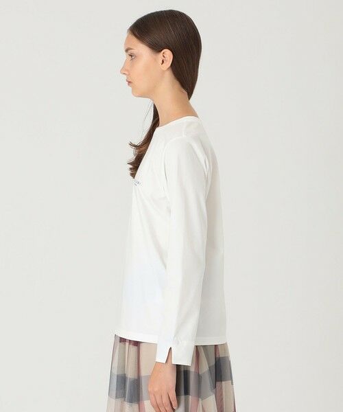 BLUE LABEL / BLACK LABEL CRESTBRIDGE / ブルーレーベル / ブラックレーベル・クレストブリッジ  カットソー | 【一部店舗限定】ピマコットンクルーネックロングTシャツ | 詳細2