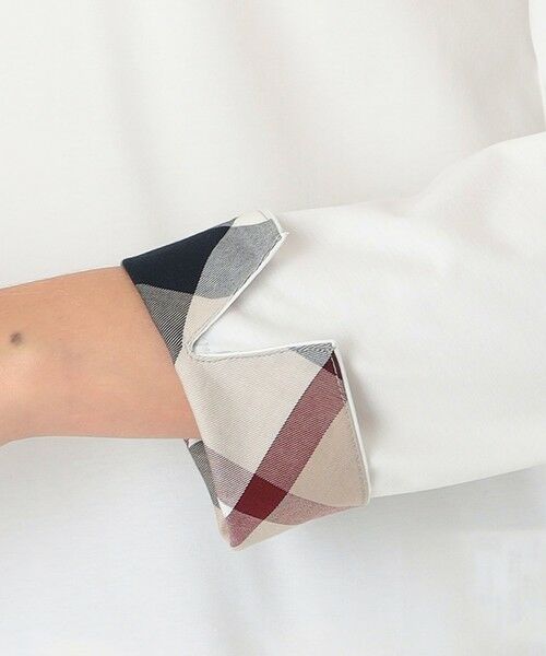 BLUE LABEL / BLACK LABEL CRESTBRIDGE / ブルーレーベル / ブラックレーベル・クレストブリッジ  カットソー | 【一部店舗限定】ピマコットンクルーネックロングTシャツ | 詳細4